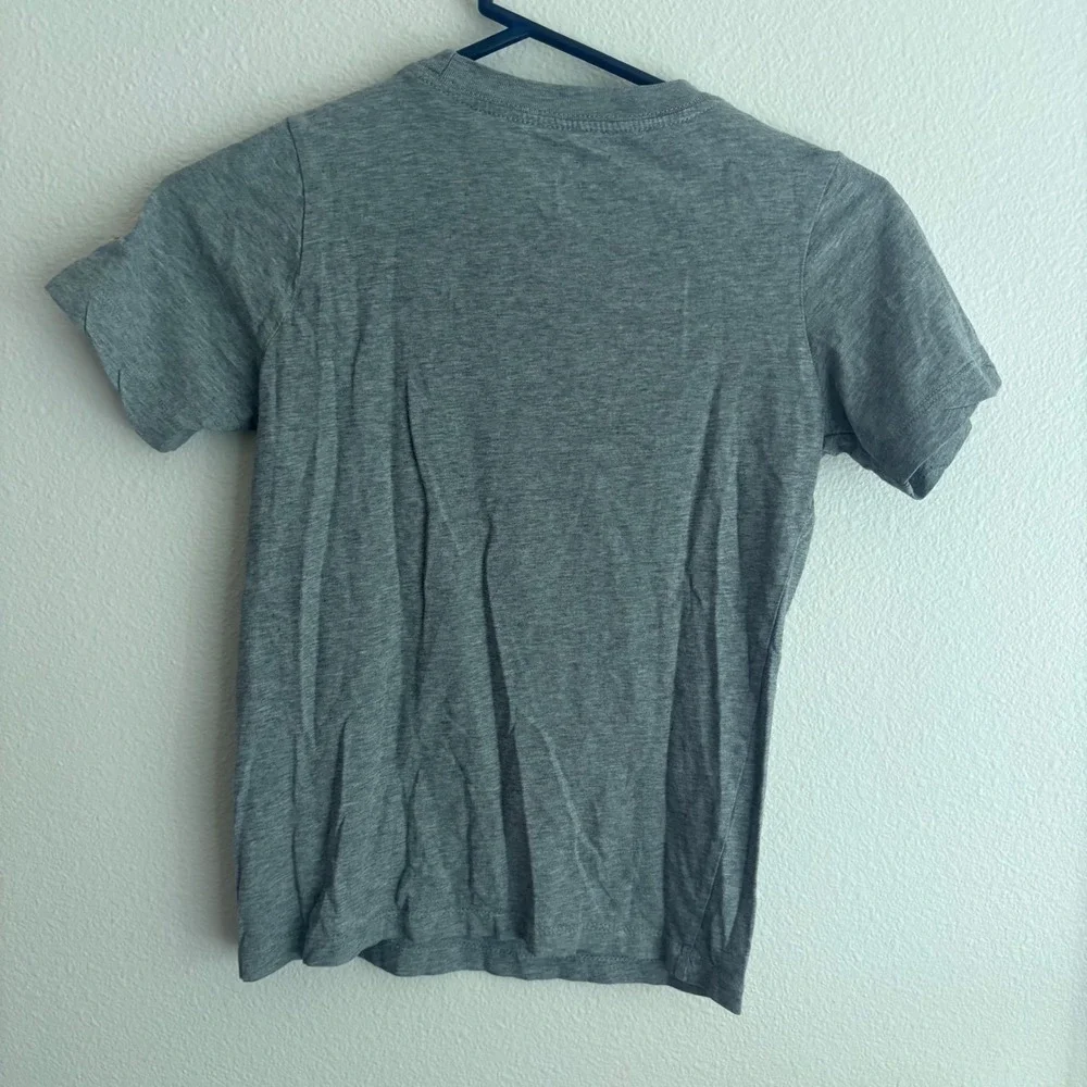 Nike Sole Food Burger Graphic T-Shirt Heather Gray Medium Short Sleeve Cotton
